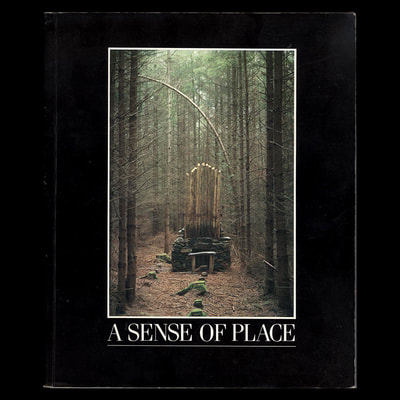 "Forest Fugue", Nathan Kemp, 1984, Grizedale, front cover of "A Sense of Place"